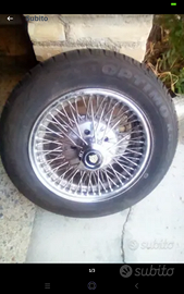 Cerchi acciaio a raggi 16" Jaguar Daimler