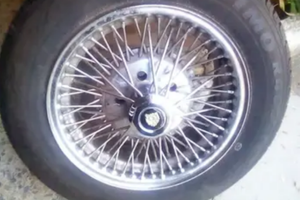 Cerchi acciaio a raggi 16" Jaguar Daimler