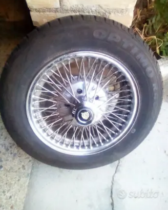 Cerchi acciaio a raggi 16" Jaguar Daimler
