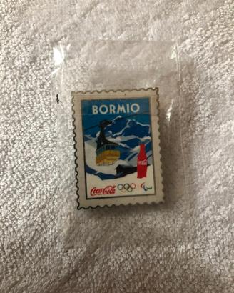 Pin Coca-Cola BORMIO Milano Cortina 2026 Funivia