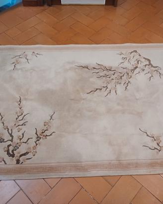 tappeto orientale lana e seta 250x170