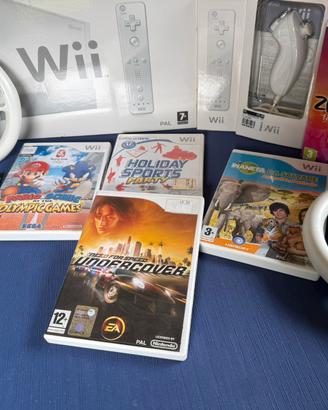 Nintendo Wii completa + giochi + accessori