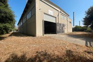 Capannone con locale soppalco