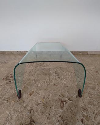 Tavolino in cristallo 