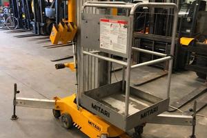 Piattaforma aerea 8 metri + operatore