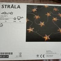 Catena luminosa natalizia Ikea Strala da 24 stelle