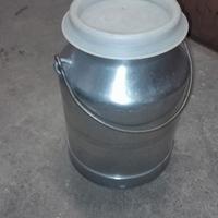 bidone in alluminio 15 litri 