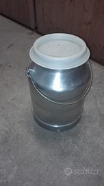 bidone in alluminio 15 litri 