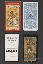 1998 Astra TAROCCO EGIZIANI LO SCARABEO 22+4 carte