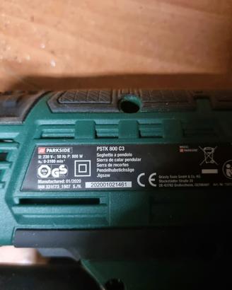 seghetto alternativo parkside 800w