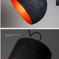 Lampadari artigianali in resina – su richiesta