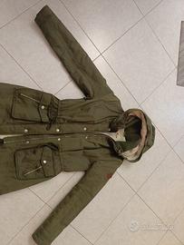 parka Hollister verde militare 