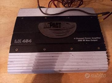 Amplificatore 4 canali