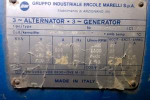 Alternatore/generatore trifase 40 kw