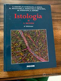 Libro Istologia di Monesi sesta edizione 
