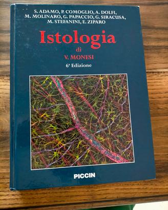 Libro Istologia di Monesi sesta edizione 