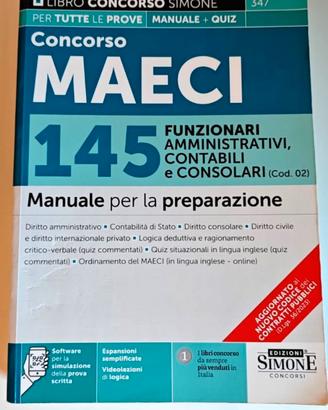 Manuale Concorso MAECI – 145 funzionari amminis...