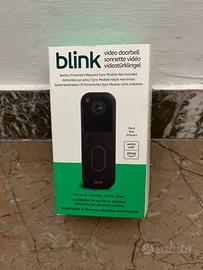 Blink video doorbell