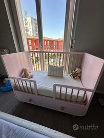 Culla IKEA modello Myllra rosa