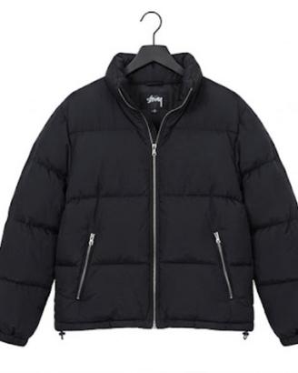 Stüssy Nylon Down Puffer Jacket nera