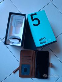 telefono reno oppo 5 + custodia