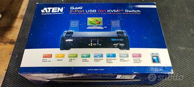 Switch per 2 PC USB e DVI
