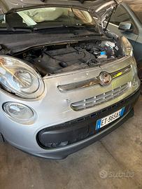 Fiat 500 L incidentata