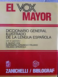 Grande Dizionario Spagnolo "El Vox Major "
