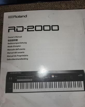 Solo per Messina Roland RD-2000 88 tasti