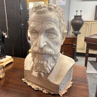 Antica Grande scultura marmo Carrara  ,firmata