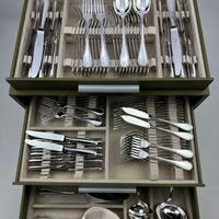 Christofle Perles - set posate 126 pezzi