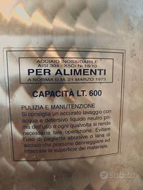 botte acciao inox