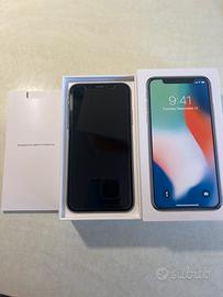 Iphone X silver 256 GB
