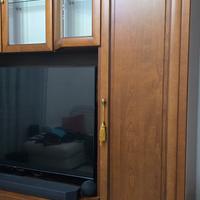 mobile soggiorno legno massiccio 