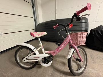 Bicicletta 16 pollici bambina bimba 4-6 anni