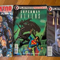 Predator Alien Superman fumetti 