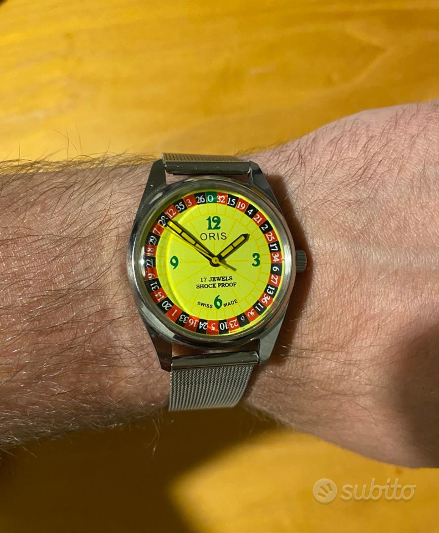 Fantasy Watch Oris Poker meccanico carica manuale Abbigliamento e Accessori In vendita a Milano