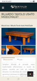  biliardo uguale a questo a 700€ meno con