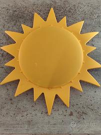 lampadario a forma di sole 