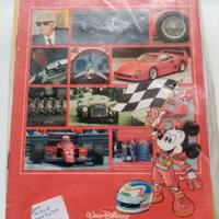 Topolino con album FERRARI e figurine
