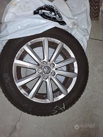 SET 4 GOMME INVERNALI + CERCHI IN LEGA VW