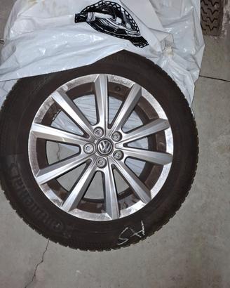 SET 4 GOMME INVERNALI + CERCHI IN LEGA VW