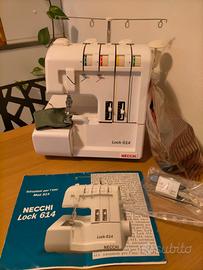 Taglia cuci Necchi Lock 614