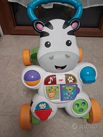 zebra primi passi fischer price