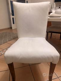 Quattro sedie da salone