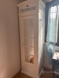 Cabina telefonica armadio