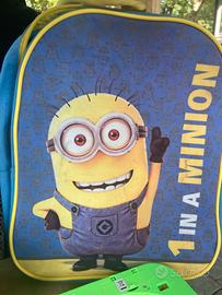 Zainetto per asilo minions