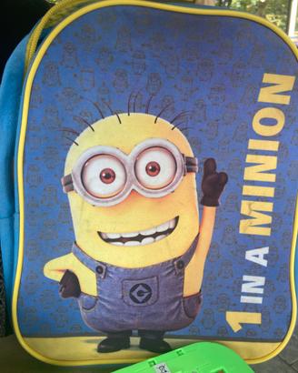 Zainetto per asilo minions