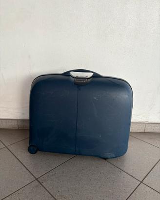 Valigia blu samsonite