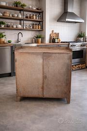 mobile banco industriale officina ferro anni 50